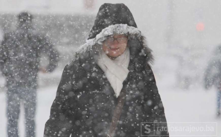 Večeras dolazi snijeg: Meteorolozi objavili prognozu za naredna tri dana